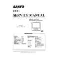SANYO 14CT1 Manual de Servicio