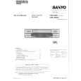 SANYO VHR390G/EV Manual de Servicio