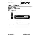 SANYO VHR3700 Manual de Servicio