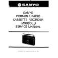 SANYO M9980LU Manual de Servicio
