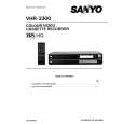 SANYO VHR3300 Manual de Servicio