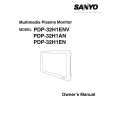 SANYO PDP32H2ENV Manual de Usuario