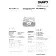 SANYO MCDMS60 Manual de Servicio