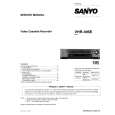 SANYO VHR496 Manual de Servicio