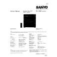 SANYO DCX900 Manual de Servicio