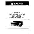 SANYO DCX2000L Manual de Servicio