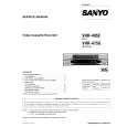 SANYO VHR495E Manual de Servicio