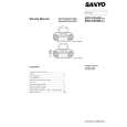 SANYO MCDZX500F Manual de Servicio