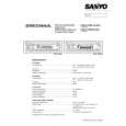 SANYO FXD775RDS Manual de Servicio