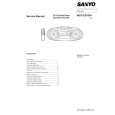 SANYO MCDZX700 Manual de Servicio