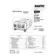SANYO PLC9000E Manual de Servicio