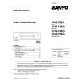 SANYO VHR766 Manual de Servicio
