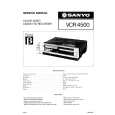 SANYO VCR4500 Manual de Servicio