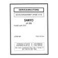 SANYO JA366 Manual de Servicio