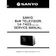 SANYO 14T403 Manual de Servicio