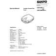 SANYO CDP900 Manual de Servicio